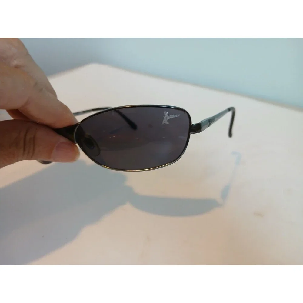 Y2K Sunglasses 90s Matrix Style Glasses Black  Frames Gray Lens  ESPN X Games